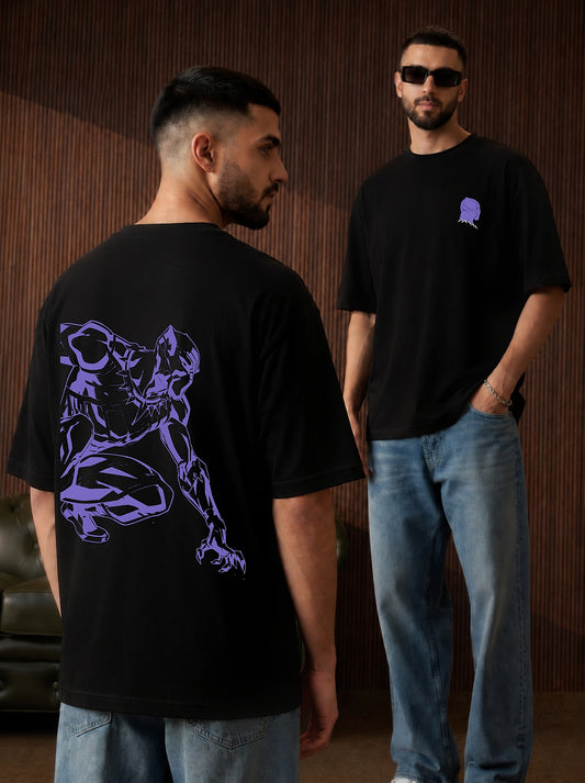 Black Panther Oversized  T-Shirt