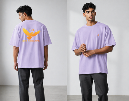 Fly above the negativity oversized T-Shirt