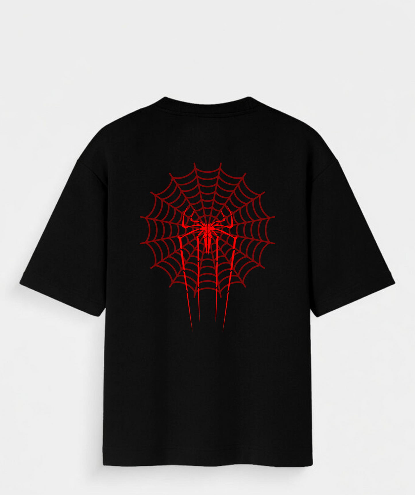 Oversized Spider Web T-Shirt