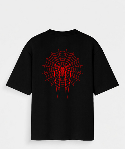 Oversized Spider Web T-Shirt