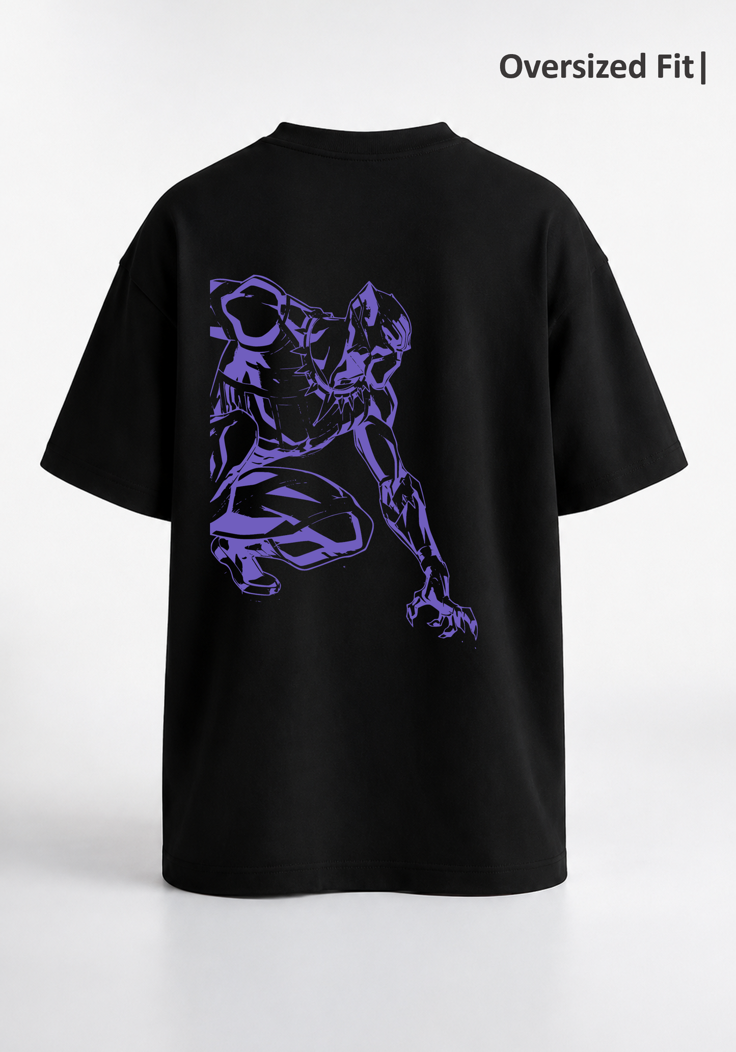 Black Panther Oversized  T-Shirt